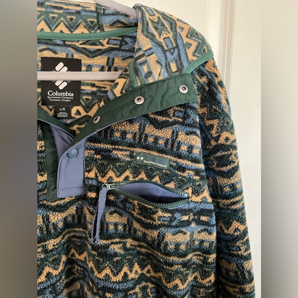 Columbia Geometric Pattern Jacket - Picture 4 of 4